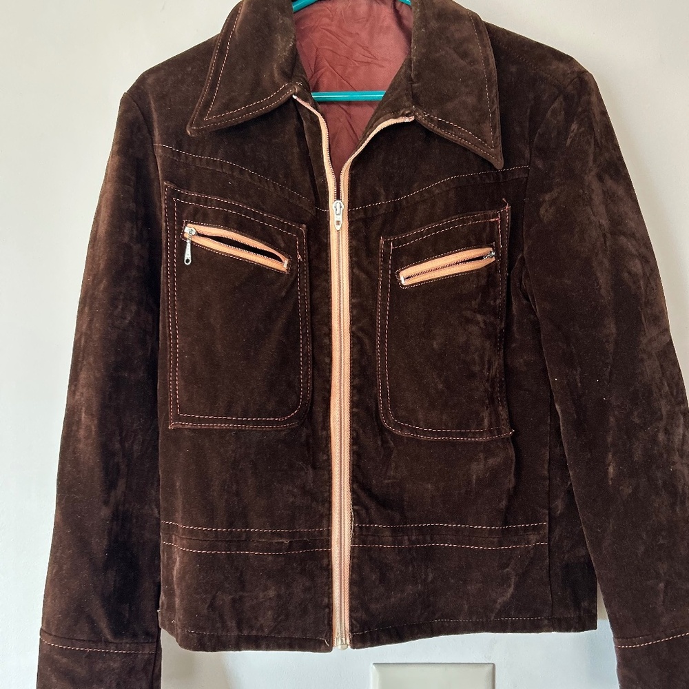 Velour jacket